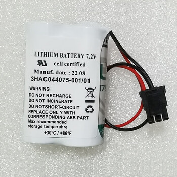 凯元达 全新SMB 7.2V 锂电池 ABB机器人用3HAC044075-001/01