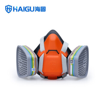 海固（HAIGU）HG-602防毒半面具D1套装防护无机有机气体酸性气体化工喷漆农药
