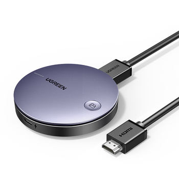 绿联手机无线投屏4K60Hz高清视频同屏器HDMI传输接收器适用苹果华为手机电脑接电视显示器投影仪15216