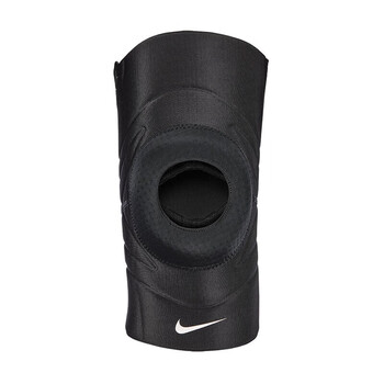 耐克（NIKE）运动护具 护膝 膝盖保护保暖 PRO 3.0 OPEN-PATELLA护膝 N1000675010SL 单只装黑色 S