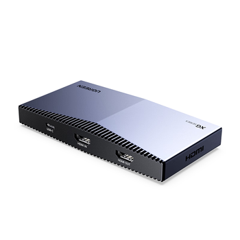 绿联FPGA方案HDMI视频采集卡4K高清环出  适用尼康索尼单反相机Switch/PS4/5手机平板电脑游戏直播录制