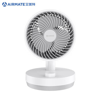 艾美特（AIRMATE）空气循环扇 家用桌面电风扇 广角摇头送风小型台式风扇 FA15-X40