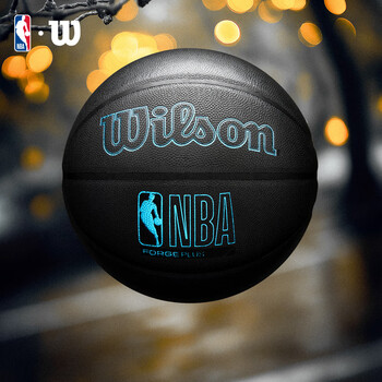 Wilson威尔胜新款NBA FORGE PLUS系列岩石灰室内外通用成人篮球7号篮球