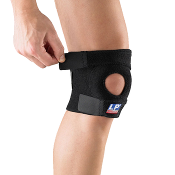 LP788轻便运动护膝综合稳定防护羽毛球排球跳跃半月板减负均码两只