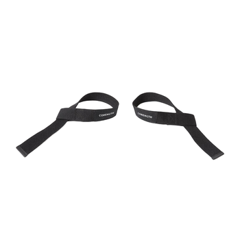 迪卡侬健身助力带单杠双杆器械撸铁护具EYDN健身助力带均码-4275501