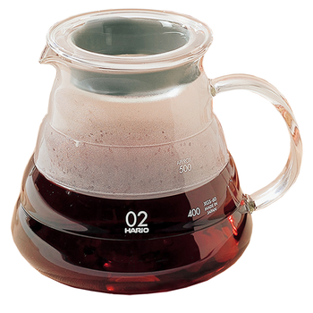 HARIO原装进口咖啡壶耐热玻璃咖啡具手冲咖啡分享壶手冲壶600ml