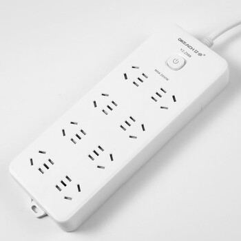 亿卓OKEACH插座/插排/插线板/开关插座/转换插头/插座转换器/新国标电源插座儿童保护门YZ-Z588