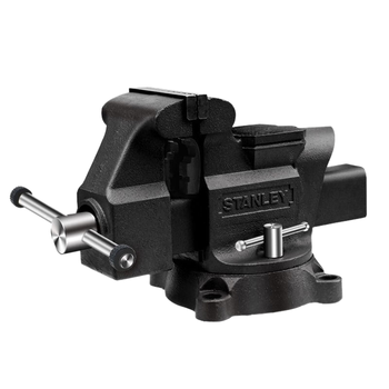 史丹利（STANLEY）MaxSteel重型台虎钳8英寸多功能维修固定夹持钳83-132-2-23C