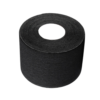 驰动【3卷】肌肉贴运动绷带弹力自粘肌内效贴拉伤胶带肌贴布5cmx5m黑