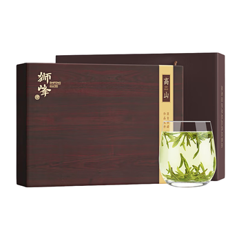 狮峰牌2025新茶绿茶明前龙井茶叶头采特级200g春茶礼盒装高档