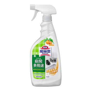 花王（KAO）厨房油污清洁剂500ml 多用途强力去除油垢净味冰箱抽油烟机清洗剂