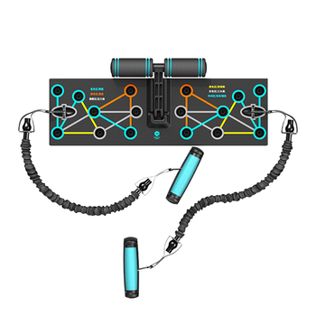 米客 俯卧撑支架训练板仰卧起坐辅助器深蹲卧推神器家用健身器材套装