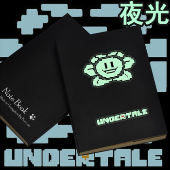 传说之下周边 传说之下 undertale flowey sans 动漫游戏周边本子