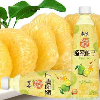 康师傅蜂蜜柚子500ml15瓶柚子果味饮料李一桐代言15瓶装