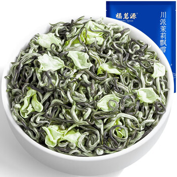 福茗源茉莉花茶川派茉莉飘雪 浓香特级2026新茶叶自己喝口粮茶袋装250g