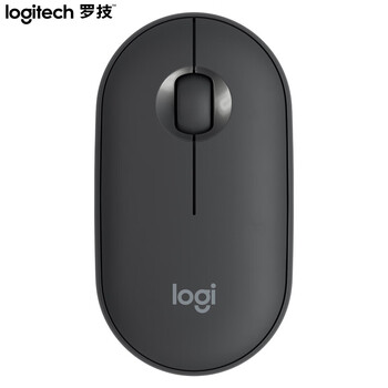 罗技(Logitech)无线鼠标 Pebble鹅卵石蓝牙鼠标商务办公轻音鼠标对称设计轻巧便携时尚 石墨黑 罗技(Logitech)无线鼠标 Pebble鹅卵石蓝牙鼠标商务办公轻音鼠标对称设计轻巧便携时尚 石墨黑