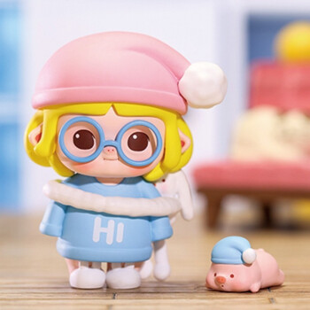 minico异想世界系列手办盲盒摆件可爱娃娃确认款hi晚安