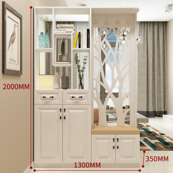 镂空雕花隔断柜定做入户玄关门厅鞋柜客厅玄关柜衣帽储物柜门厅柜款式