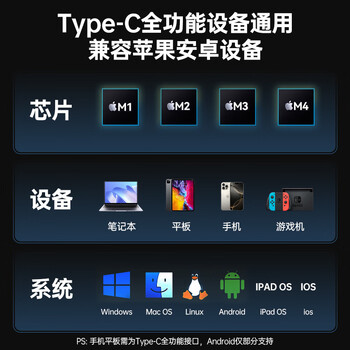 ULT-unite优籁特Type-C转DP1.4线雷电4/5转接器8K60Hz笔记本外接显示器高刷视频线USB-C苹果手机投屏1.5米 ULT-unite优籁特Type-C转DP1.4线雷电4/5转接器8K60Hz笔记本外接显示器高刷视频线USB-C苹果手机投屏1.5米