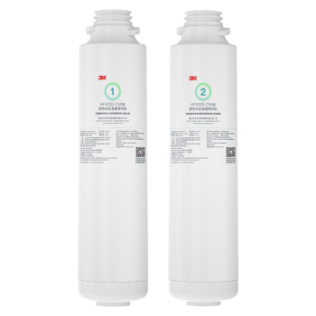 3M净水器家用净水机HFS100-CW原装替换滤芯套装 HFS100-CW1+HFS100-CW2