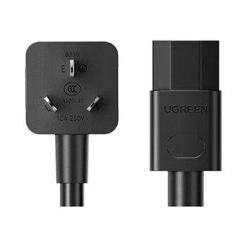 绿联(UGREEN) 国标三孔品字尾 三芯电源线 1.5米 30565