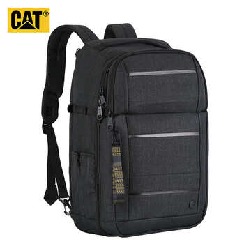 卡特（CAT）双肩包电脑包15/16英寸 商务背包大容量 84348 黑色