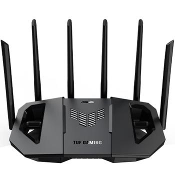 华硕（ASUS）TUF小旋风Pro电竞WiFi7路由器家用无线千兆穿墙王路由 Aimesh随心组全屋WiFi套装