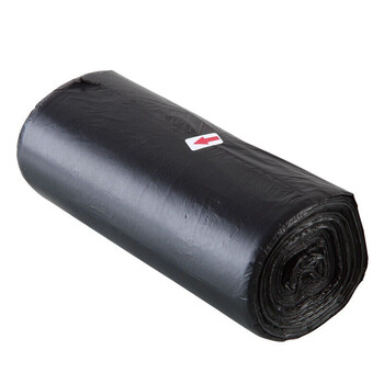 利得 垃圾袋加厚黑色50cm*60cm 30只/卷  5卷/组 y