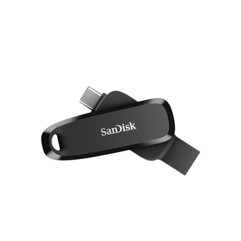 闪迪（SanDisk）128GB Type-C USB3.2 手机U盘DDC6黑色 手机电脑存储盘 双接口大容量优盘