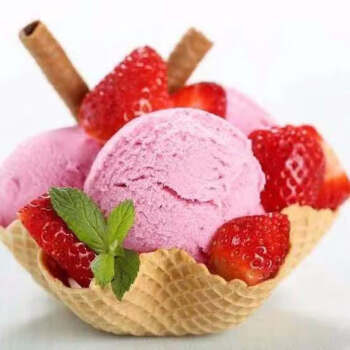 送工具冰淇淋粉袋装冰激凌甜筒自制雪糕粉健康原料草莓味1袋