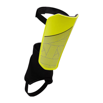 迪卡侬儿童足球护腿板护具【进阶款+护踝】黄色XS(110~130厘米) 2192032