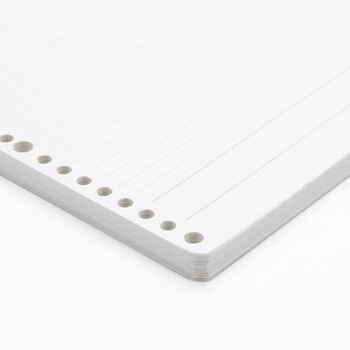 仲林（Nakabayashi）B5/20张 活页本内芯笔记本子替芯 26孔通用活页纸 8mm横线格 LL-B504NU-20