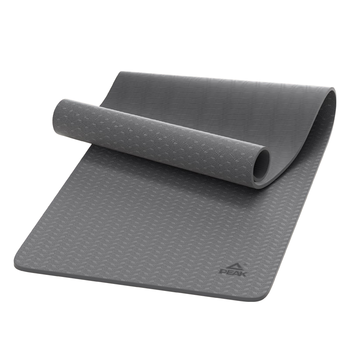 匹克瑜伽垫TPE男女士健身训练运动防滑加厚减震垫儿童舞蹈垫灰色