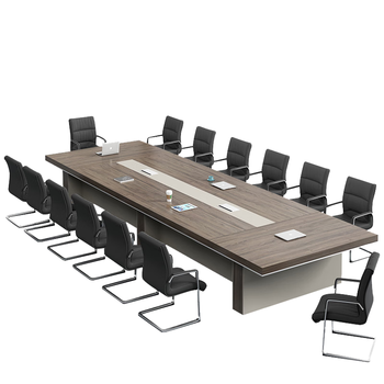薇泰会议桌办公家具大型长桌开会办公桌大板桌培训桌会议室桌椅组合