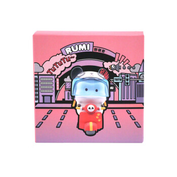 名创优品萌力星球盲盒tutu车系列盲盒摆件潮流玩具公仔miniso可爱创意