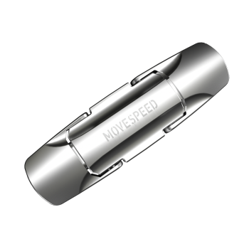 移速（MOVE SPEED）256GB固态u盘 USB3.1 Type-C 双接口手机电脑两用移动U盘 稳定不掉速 支持苹果15-16 逸V系列