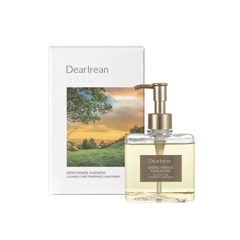 独特艾琳（Dear lrean）香氛洗手液液体清洁泡沫丰富不伤手顺滑持久留香橡木苔的夏290g