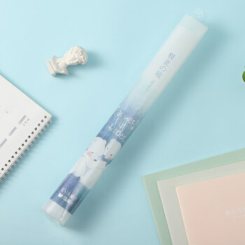 晨光（M&G）EVA圆角桌垫板40*60cm大号透明磨砂课桌垫考试书法练习软硅胶垫ADB983K5 1张