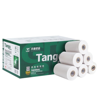天章 （TANGO）新绿天章热敏收银纸 80*60mm(30米/卷)30卷 京东外卖餐饮后厨小票纸 超市收银机热敏打印纸