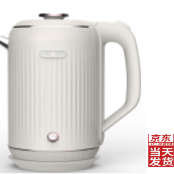 久量（DP）电热烧水壶电热水壶304食品级不锈钢热水壶1.8升大容量家用CD-1819X