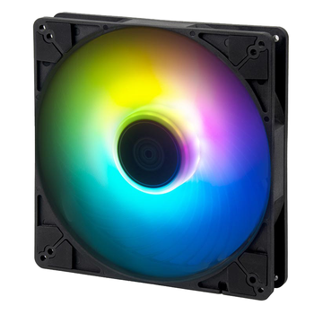 银昕（SilverStone）18公分穿甲弹风扇AP184i-ARGB（垂直风道/大风量/高效散热)