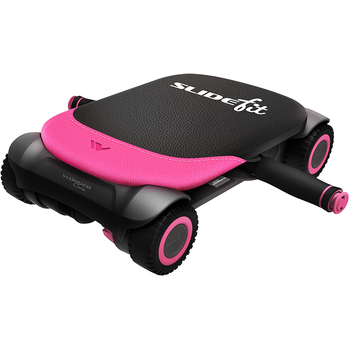 万达康 智能健身器材 健腹轮自动回弹四轮健腹器家用 生态蓝牙版 玫红