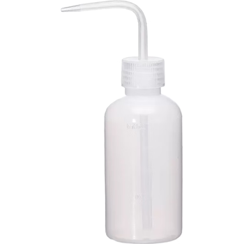 LIHUAYIQI 弯头塑料冲洗瓶清洗瓶吹气瓶洗气瓶实验室用 1000ml弯头塑料清洗瓶