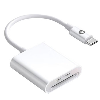 毕亚兹 苹果17/16/15pro手机读卡器iPhone华为平板电脑Type-c转换器安卓U盘SD/TF内存卡转接头相机记录仪