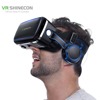 智能vr眼镜虚拟现实3d头盔手机vr一体机ar眼镜12代vr游戏机高清蓝光