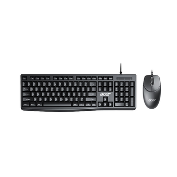 宏碁（acer）键盘 键鼠套装 有线键盘鼠标套装 办公鼠标键盘 防泼洒 USB笔记本台式机通用