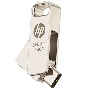 惠普（HP） 32GBType-C USB3.2 Gen1 手机电脑U盘x206c 全金属双接口 多功能学习办公优盘