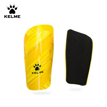 KELME卡尔美 足球护腿板专业比赛训练护腿插板护具K15S948 黄色 M