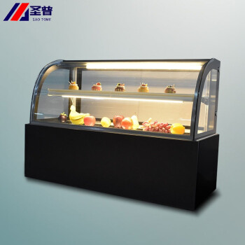 圣普 蛋糕柜冷藏展示柜商用玻璃水果熟食甜品保鲜柜风冷台式寿司饮料