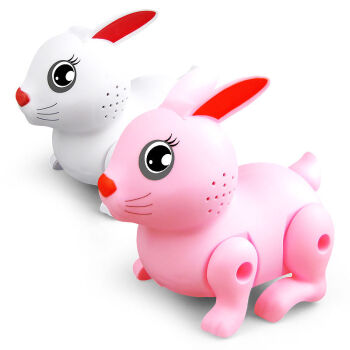 电动小白兔玩具可爱会动的跳跳小兔子带灯光音乐唱歌仿真儿童玩具充电